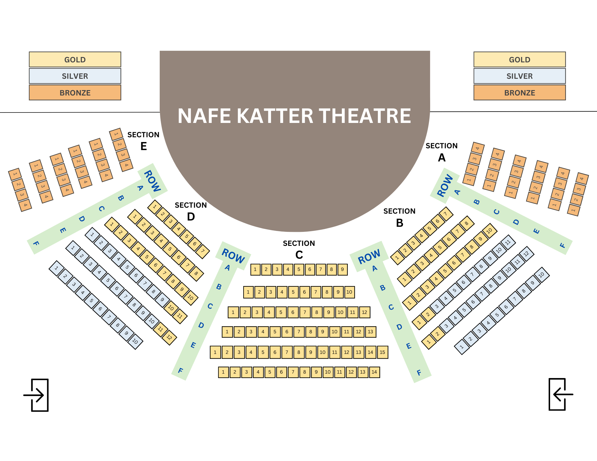 Nate Katter Theatre map